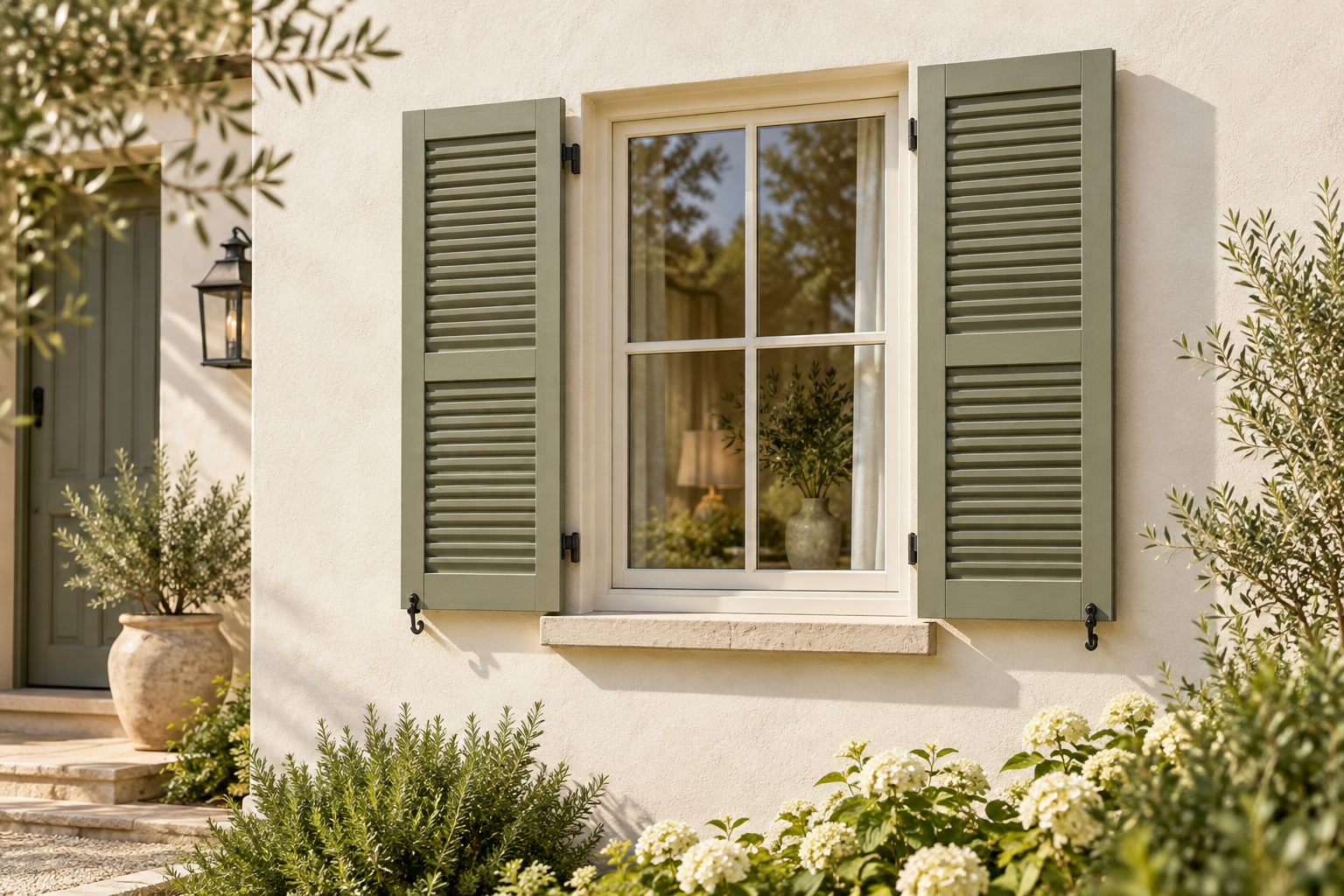 Exterior shutters