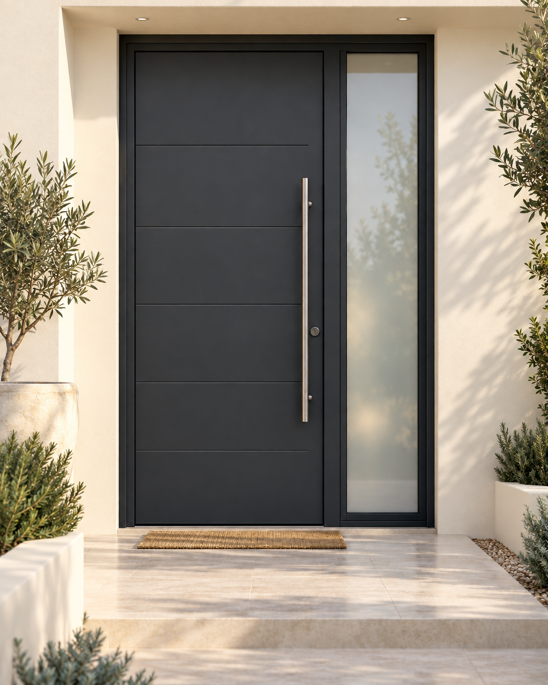 Alluminio · linee contemporanee