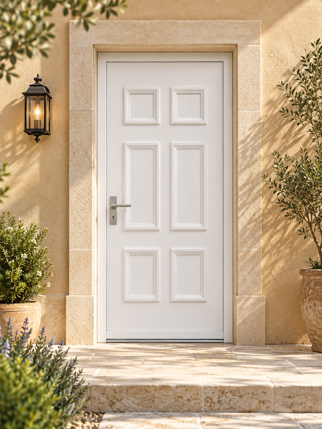 Entrance doors